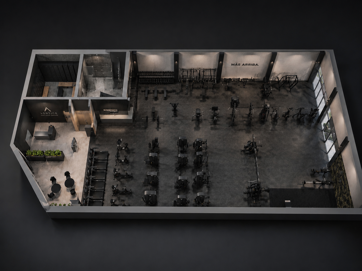 Plano de Vértice Fitness Center