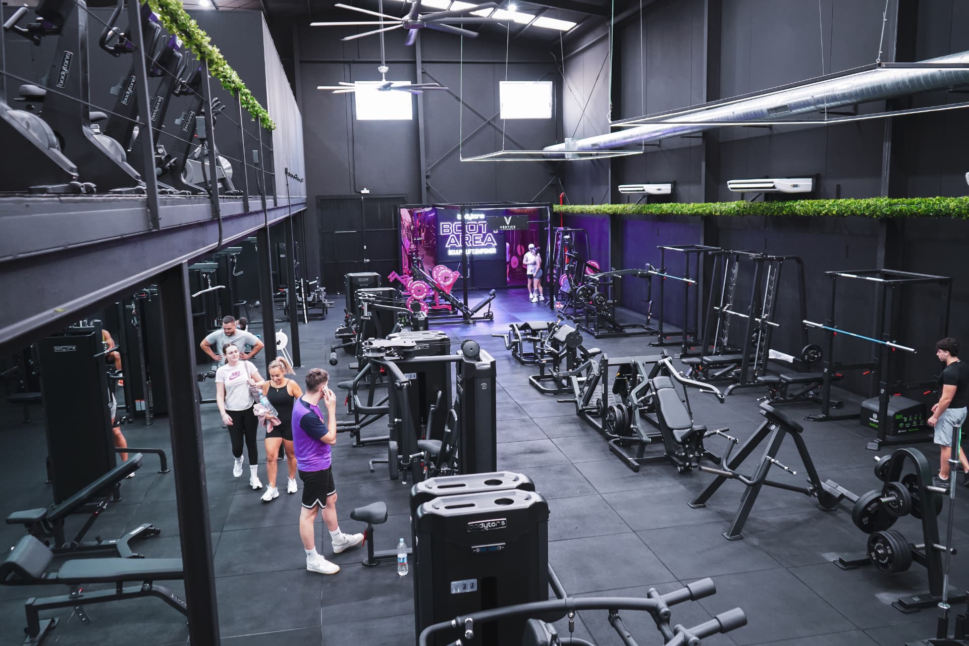 Interior de Vértice Fitness Center